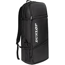 ダンロップラケットバック 美品】DUNLOPダンロップ ラケットバッグラケット12本収納DTC